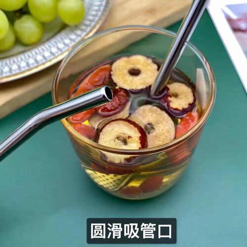 304 stainless steel straw colander creative dual-purpose yerba mate spoon milk tea coffee drink stirring filter straw spoon