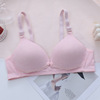 Comfortable summer colored wireless bra for breastfeeding for pregnant, front lock