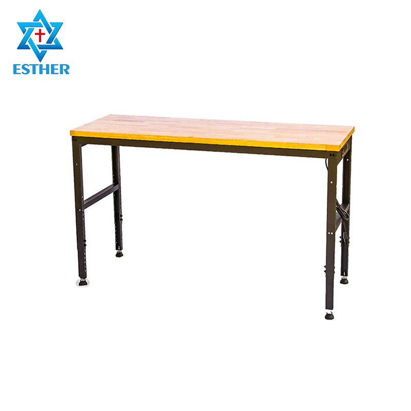 热卖52英寸移动工作台带木质顶部无动力车库存储机械工作台工具