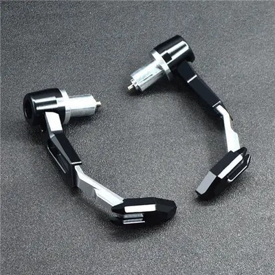 Motorcycle handguard handle protection Motosiklet ləvazimatları və aksesuarları - mx-handguard-white