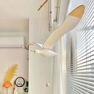 flying bird hanging flying seagull pendant children's aerial hanging ornament bedside living room decorative toy hanging