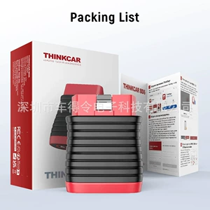 in stock Cross-border Wholesale Thinkcar BD6 OBD2 Scanner 5 Reset Lifetime Free