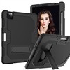 Applicable iPad10.2 flat shell Air4 AIR4 Anti -Follow Full Contribution 11 contrasting color protective cover T500 two -in -one slot