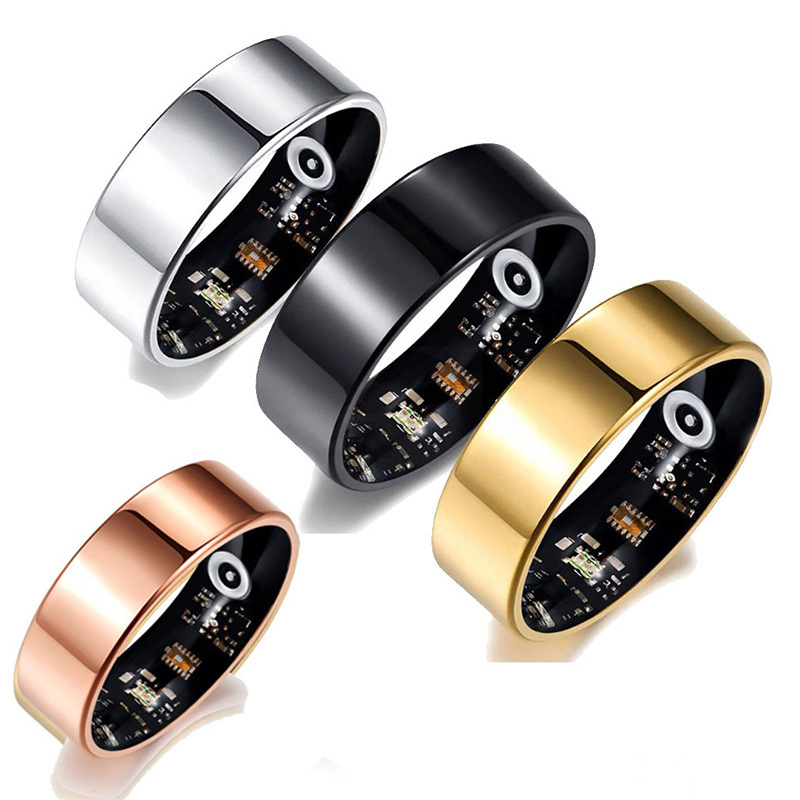 Waterproof Smart Ring Heart Rate Blood Oxygen Sports Fitness Sleep Health Monitoring Mode Ring Fashion Ring Cross-Border Waterproof Smart Ring Heart Rate Blood Oxygen Sports Fitness Sleep Health Monitoring Mode Ring Fashion Ring Cross-Border