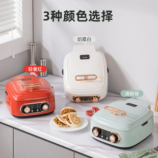 Monda Multi-functional Cooking Pot Household Removable Electric Cake Pan File Deepening Electric Hot Pot Barbecue Fried Steamed Double-sided