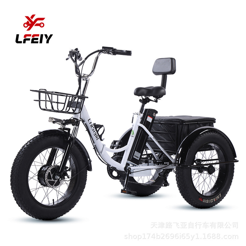 Lufiya Supplies 20-Inch Folding Fat Tire Electric Tricycles, Pedal Tricycles, Snow Lithium Battery Bicycles in Bulk Lufiya Supplies 20-Inch Folding Fat Tire Electric Tricycles, Pedal Tricycles, Snow Lithium Battery Bicycles in Bulk