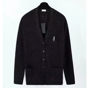 Correct version verified version 2022 autumn and winter luxury trendy sweater men's and women's same style in stock one-piece delivery