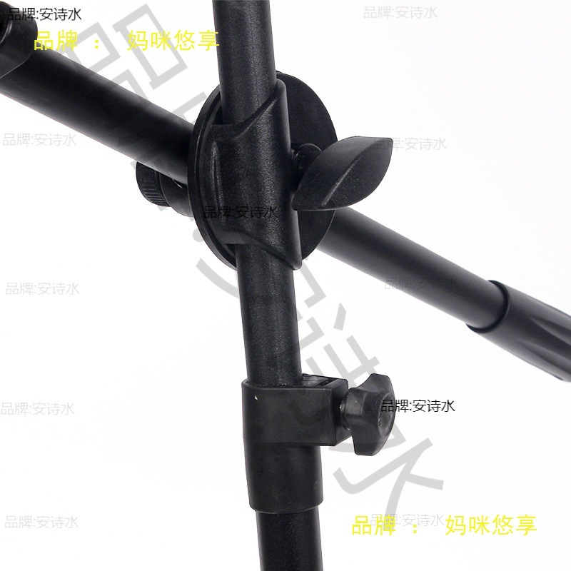 吉他落地直播便携式话筒架折叠子带支架手机夹专业乐谱架家用曲谱