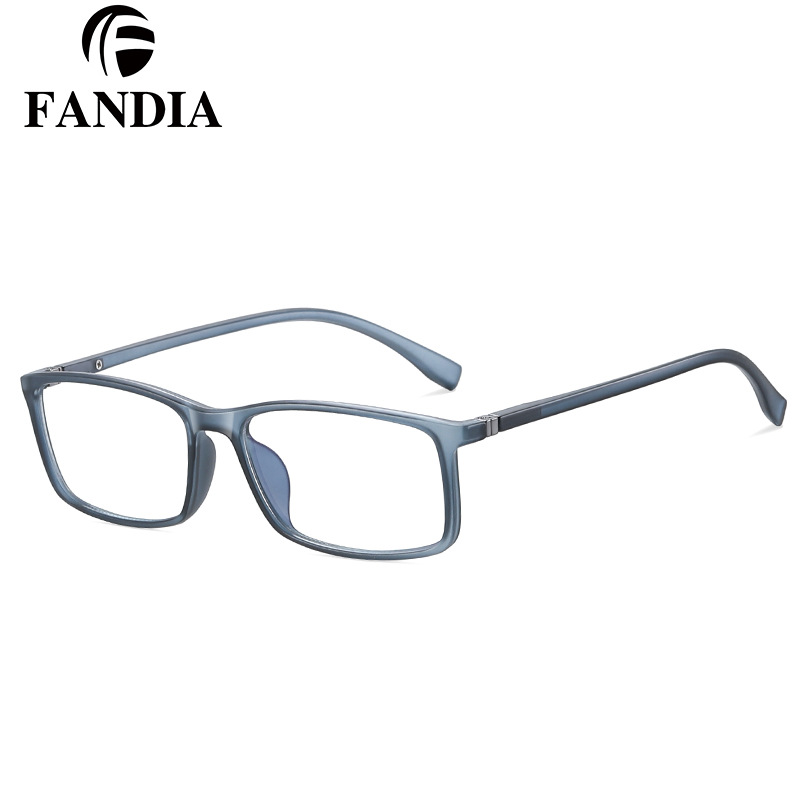 95960 europeo y americano nuevo hombre gafas marco cómodo tr90 ultra-luz gafas marco con lentes miopía gafas marco gafas image 4