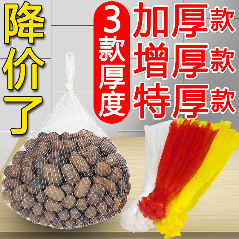 Mesh Bag Net Bag Mesh Packaging Woven Plastic Coconut Grapefruit Fruit Nest Chestnut Egg Nylon Small Net Bag