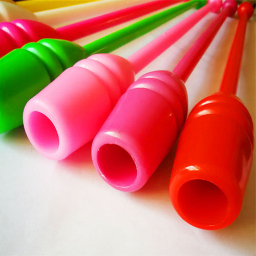 Rhythmic gymnastics stick, fitness gymnastics stick, adult and children competition plastic training gymnastics pentathlon