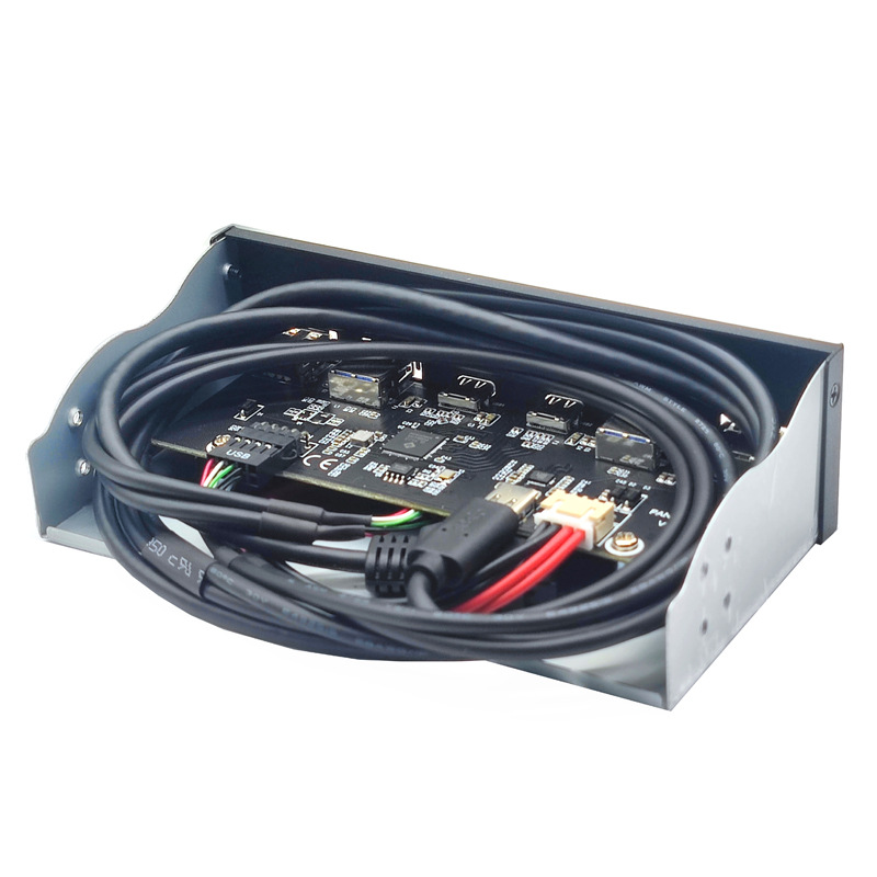 USB3.2 TYPE-C����λ���5.25��HUB 19PINתC��������5Gbps������