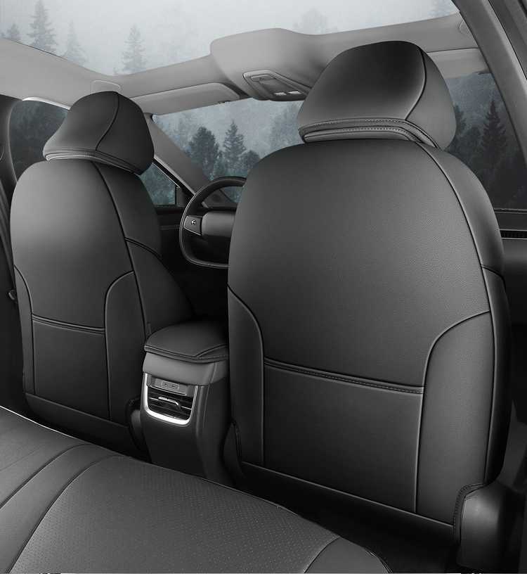 Xpeng MONAM03 car-specific seat cushion, perforated and breathable leather style, all-season full-coverage car seat cover, 26