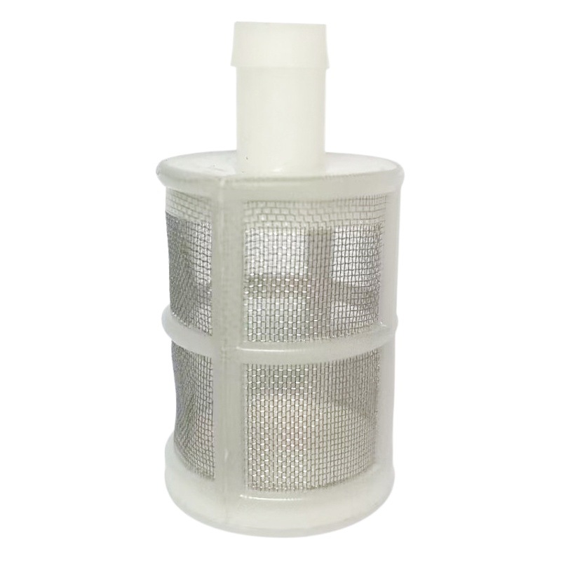 Lavadora filtro de entrada de agua rociador eléctrico accesorios Pantalla de filtro tubo de succión filtro de la bomba de diafragma Filtro de absorción de agua
