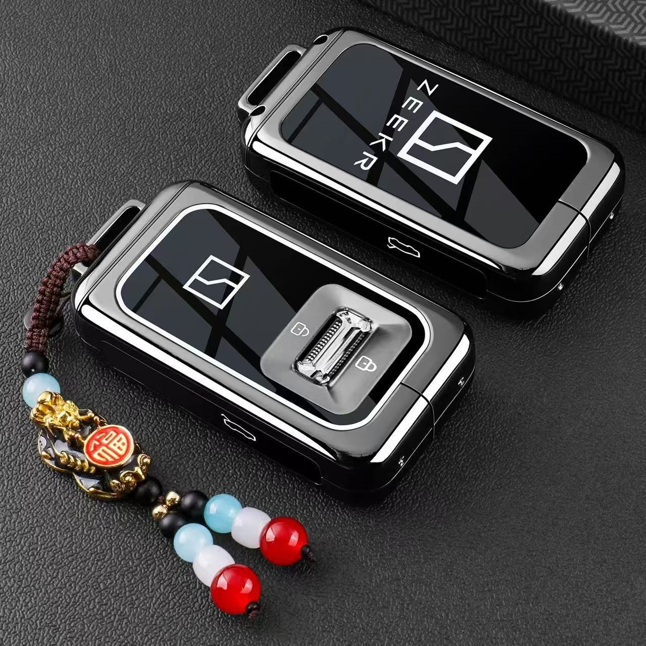 Suitable for Zeekr 9X Key Cover, 25 Models of Zeekr 8X Obsidian Black Edition, Ultra Edition, Max Edition, New Car Key Case