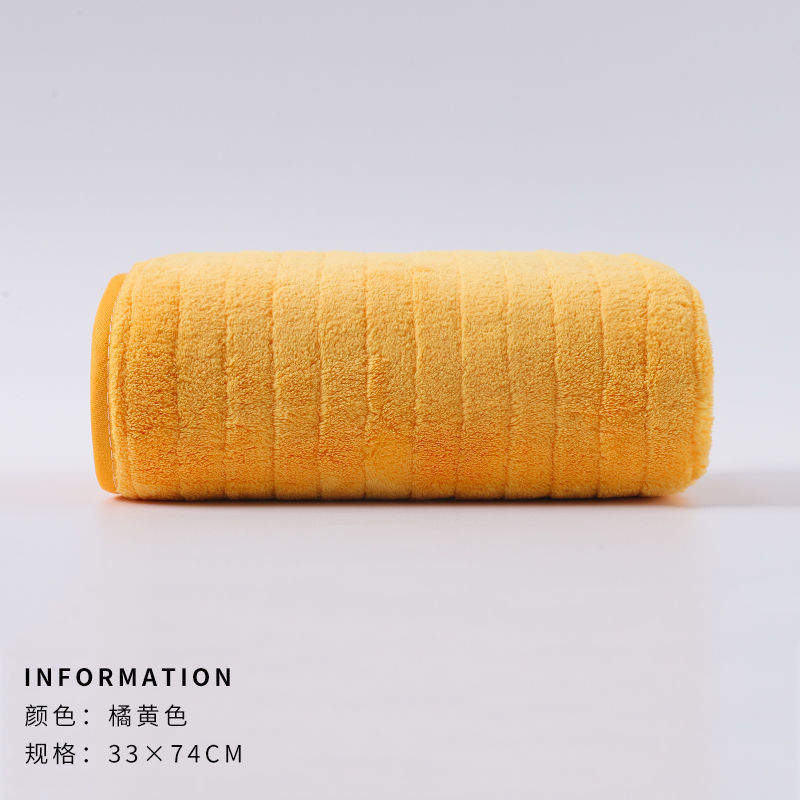 Toalla de terciopelo coral engrosada suave absorbente sin pelusa Toalla de secado rápido para el cabello Toalla de cara para el hogar adulto fábrica al por mayor