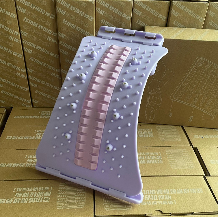 腰椎緩和器、ストレッチ器具、固定器、腰椎椎間板ヘルニア、背中マッサージ器、腰椎矯正器、クッション、脊椎|undefined