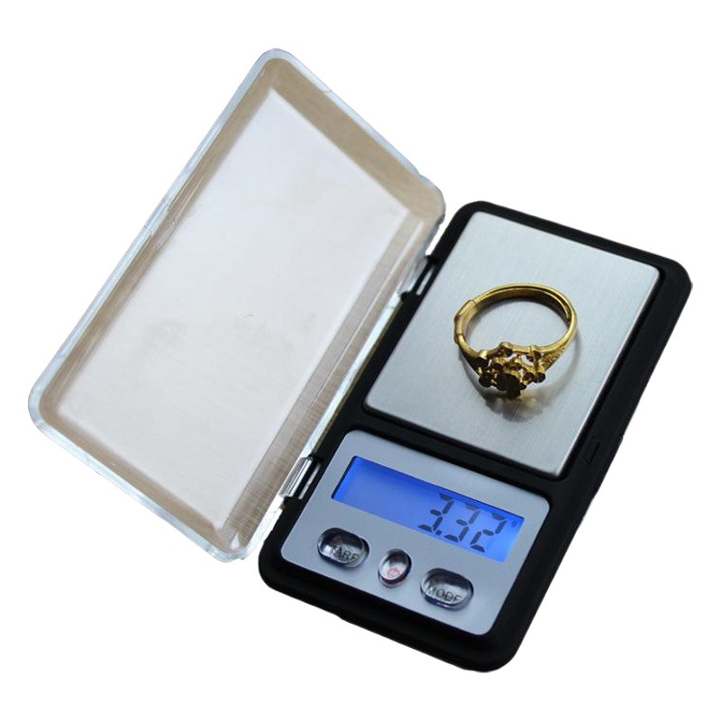 Mini Escala de joyería Escala electrónica 0,01g Balanza De Oro portátil té de precisión medicina herbal china Escala de bolsillo para hornear