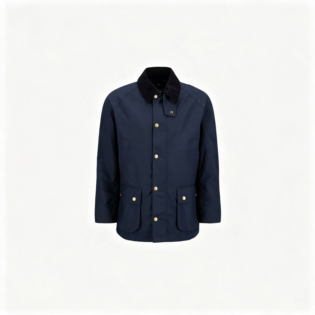 078 navy blue oil wax model (pure cotton) can be customized