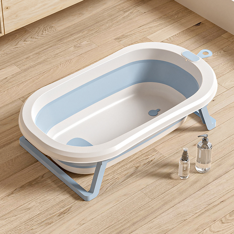 Baño de bebé sensible a la temperatura Baño plegable para bebé en casa