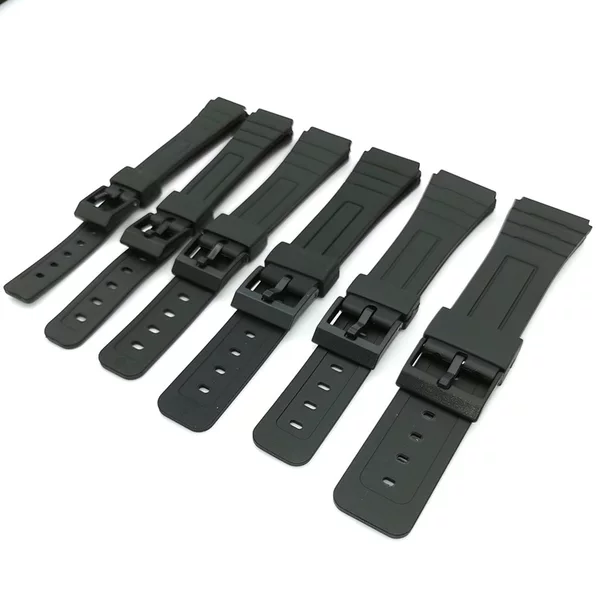 Suitable for A168/158/159/F91W, low price and affordable, student electronic watch strap, plastic watch strap
