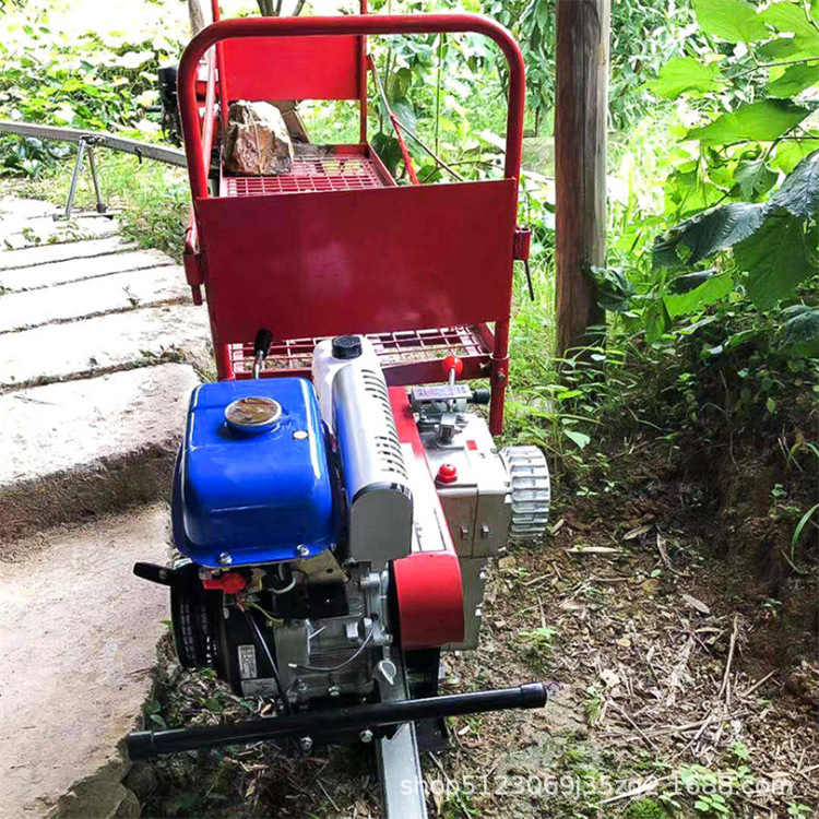 果园茶园爬坡单轨运输车 安装简单 使用便捷 山地工程运输机