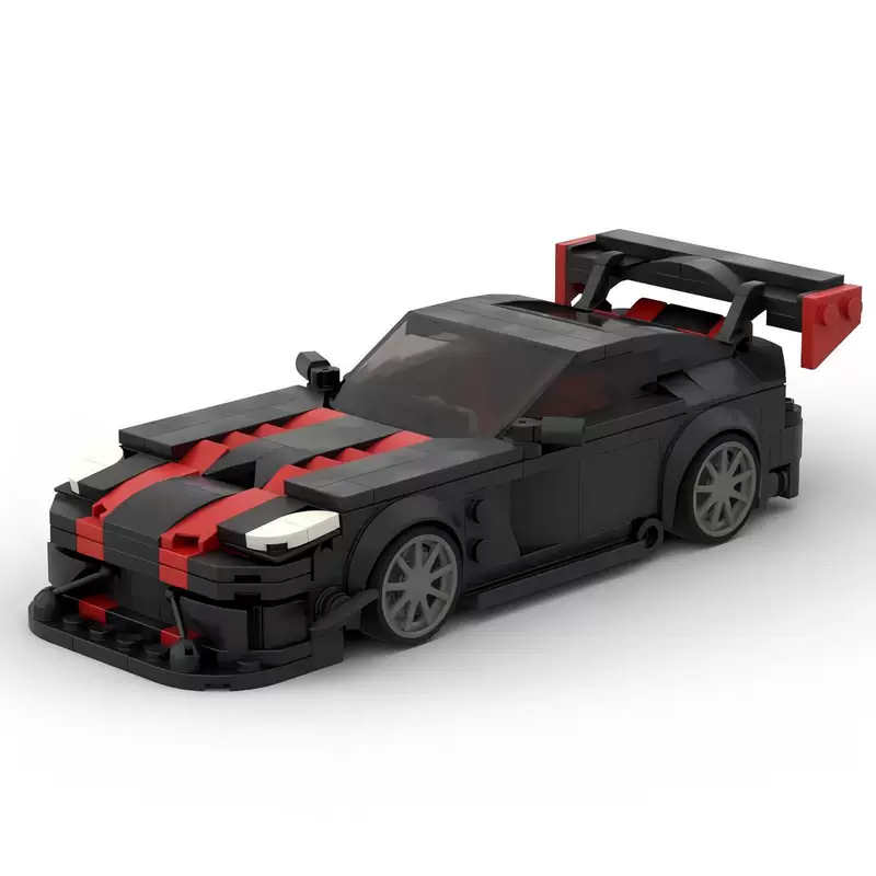 Совместим с LEGO MOC-182756 Dodge Viper VX I ACR модель автомобиля из частиц, творческая декоративная сборка