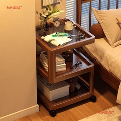 移动茶几简易多功能沙发边柜小桌子创意轻奢床头柜边几侧边柜角几
