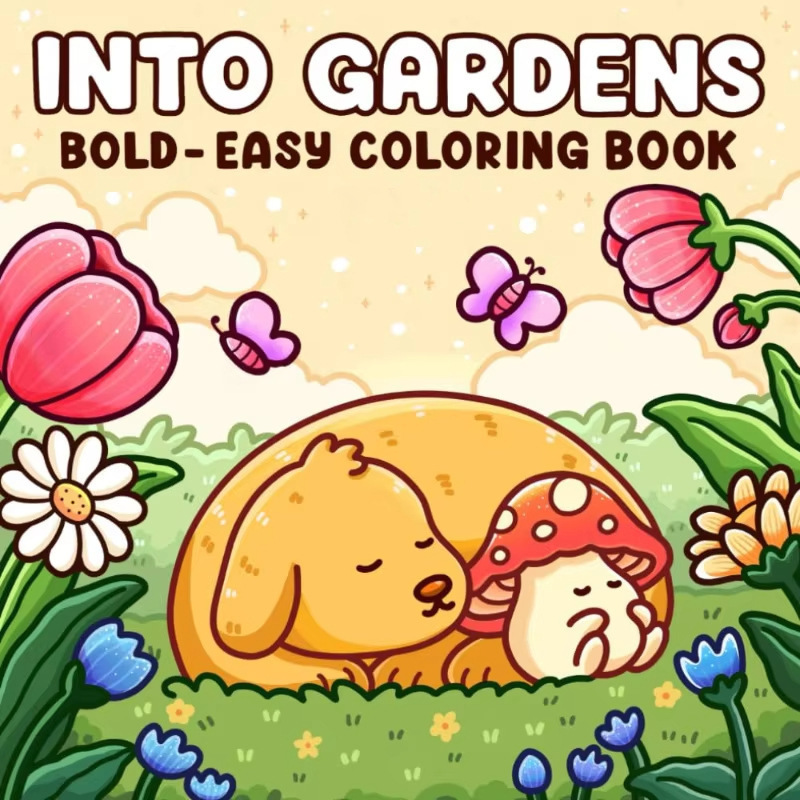 亚马逊热销Coloring Book涂色本填色本小角落怪兽系列儿童绘画本|undefined