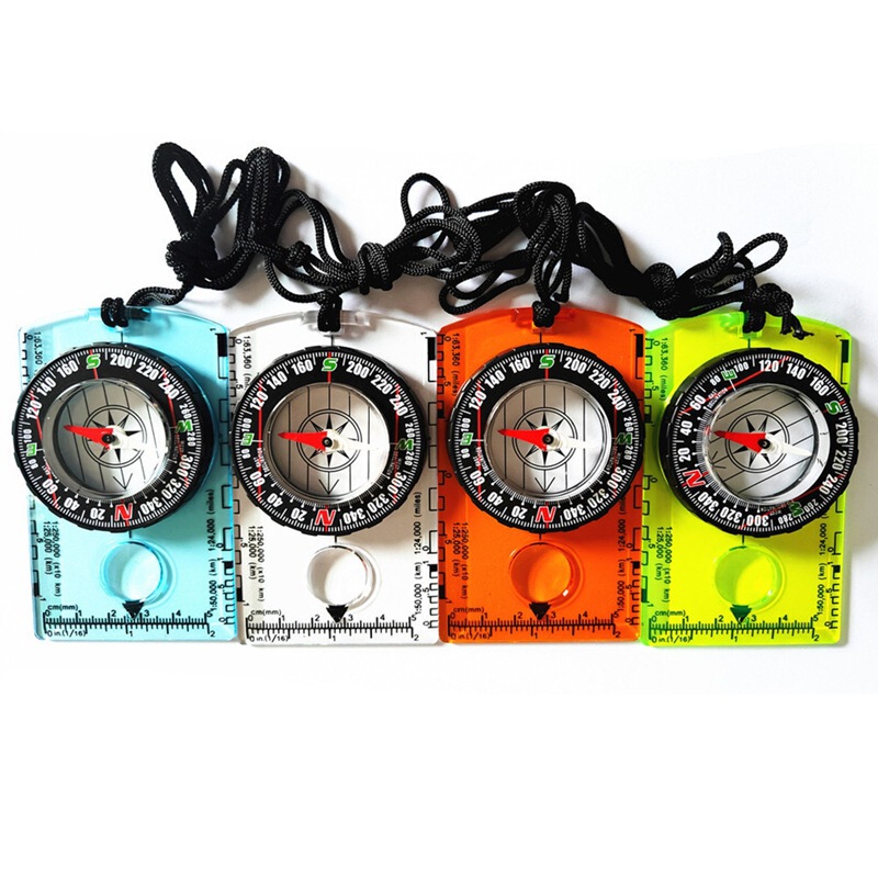 New Product Acrylic Compass Map Ruler Scale Dc361 Multi-Function Compass High-Precision Navigation