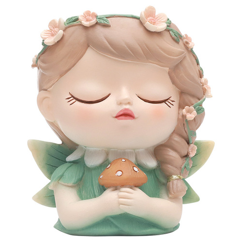 If Factory Cute Elf Resin Desktop Gardening Succulent Flower Pots Creative Garden Decoration Flower Pots Containers