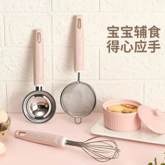 手动打蛋器家用打奶泡不锈钢手持搅拌棒辅食工具