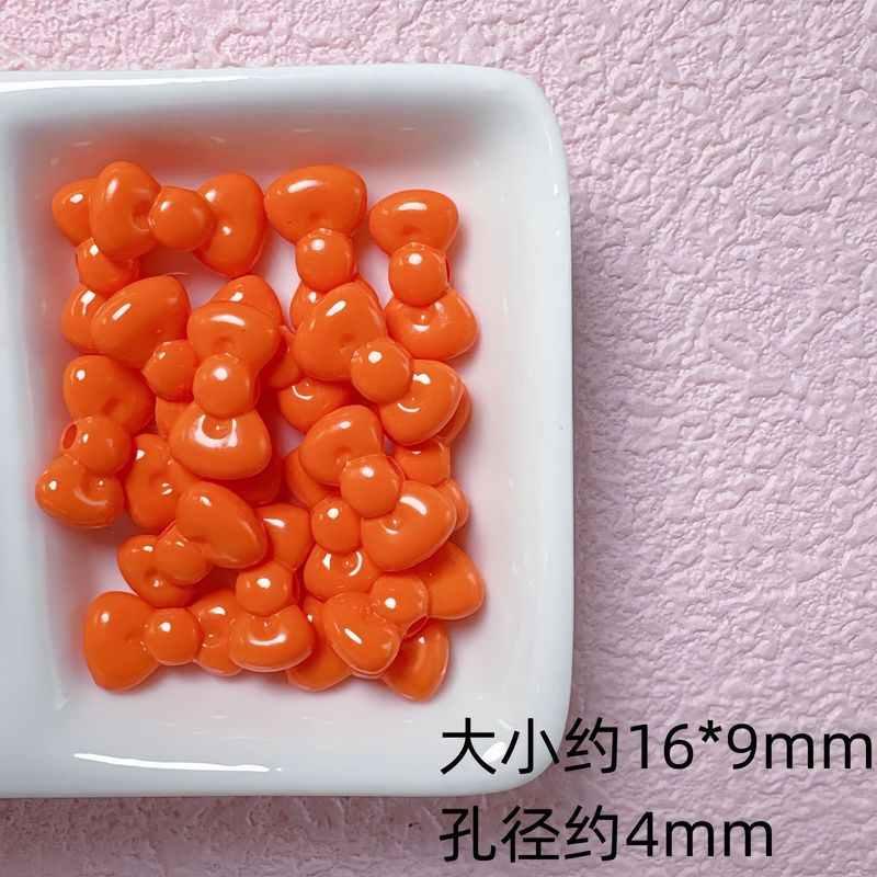 小さなカラーペイント KT リボンストレートホールアクリルビーズ diy ブレスレットネックレス素材ジュエリーアクセサリー|undefined