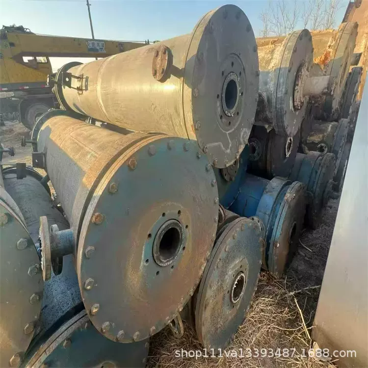 供应二手石墨冷凝器 化工制药工业石墨热交换器 现场试压型号齐全