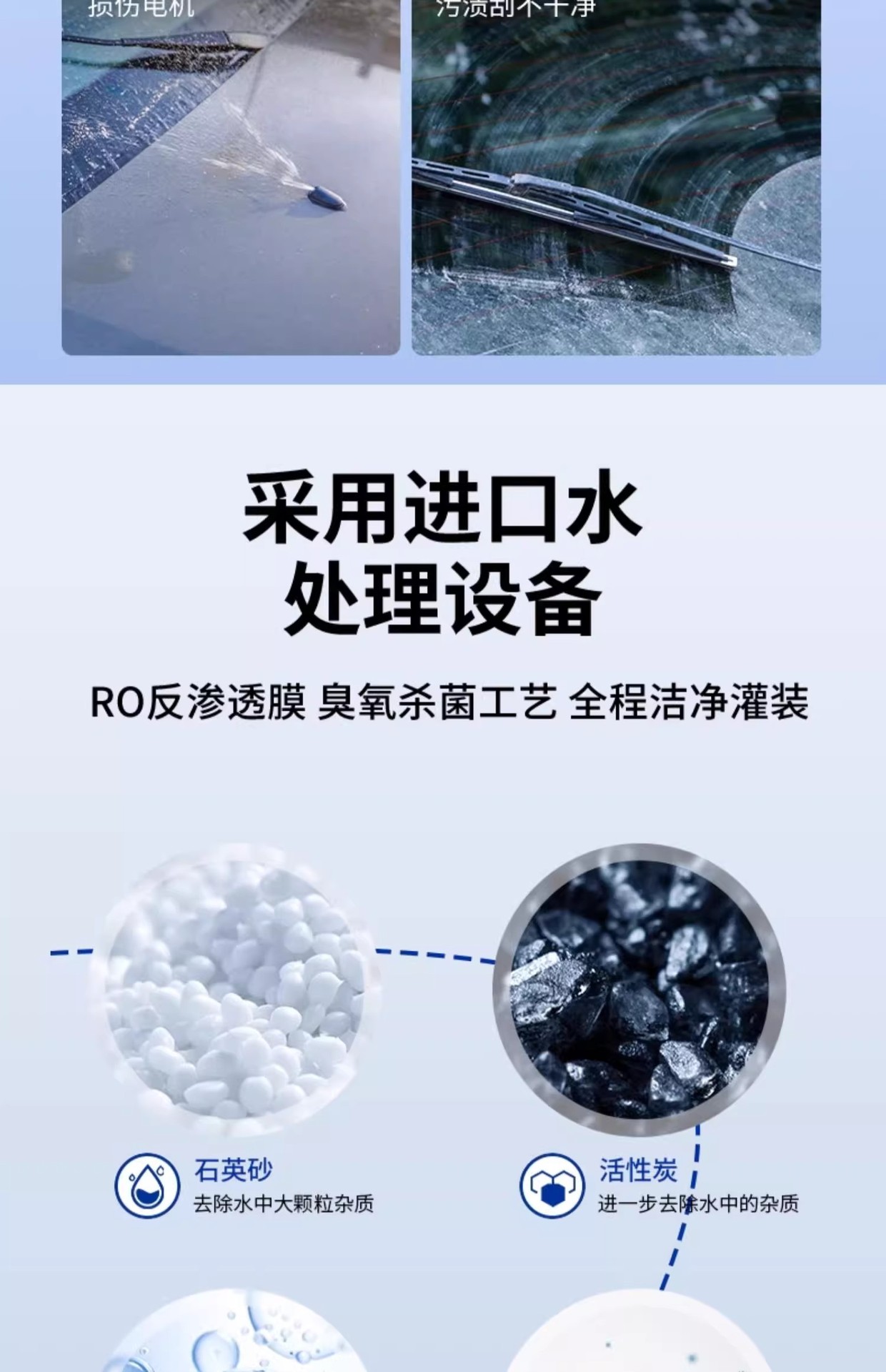 Deli Glass Cleaner for Removing Oil Film, Specifically for Cars in Winter, Effective at Temperatures of -30 to -45 Degrees, Powerful Stain Remover, Anti-Freeze Wiper Fluid
