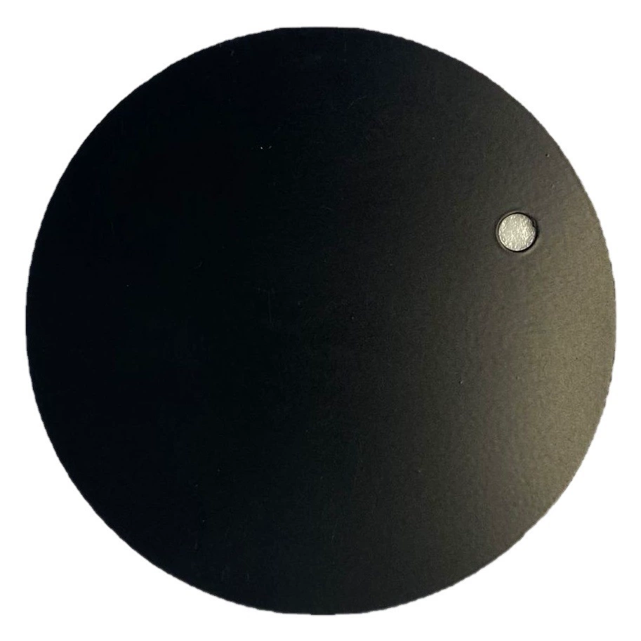 Черные квадратные магниты Кронштейн для мобильного телефона Круглый Магнитный абсорбирующий черный двусторонний клейкий задний клейкий железный лист