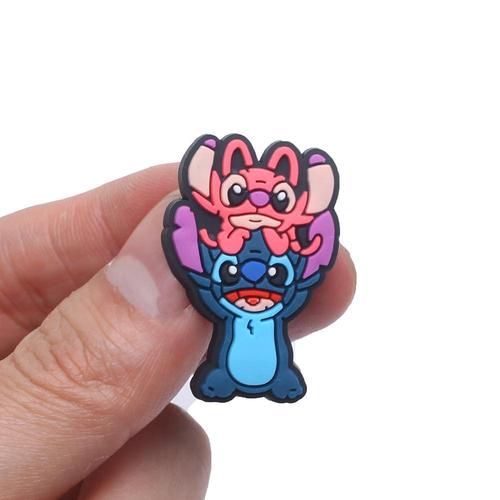 Adorable shoe buckle stitching series cartoon shoe model accessories classic clown children's gift decoration