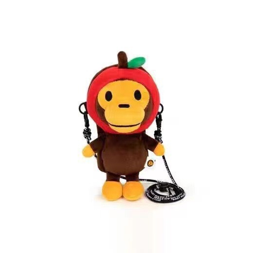 潮牌BABY MILO MOBILE PHONE BAG猴子儿童斜跨包包手机迷你单肩包|undefined