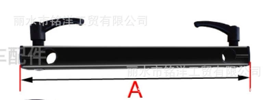 Table Bracket, Modification Tool — Other Automotive Interior Supplies - black-crossbar