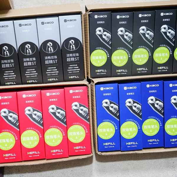 KACO Kaibao PURE Book Source Special 0.5mm Signature Pen Neutral Refill Sub-gauge Press Universal 10 Pack