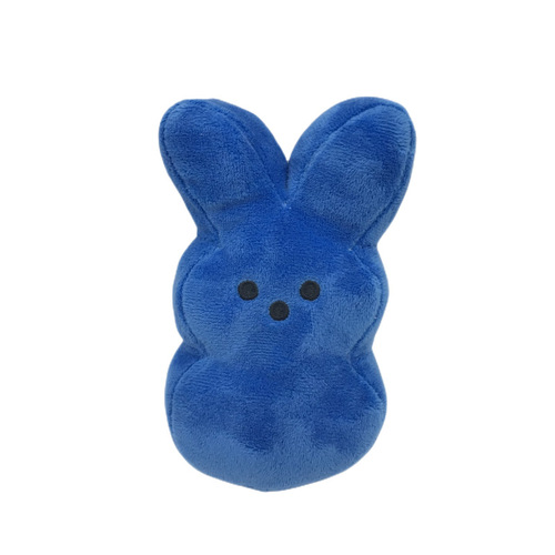 Cross-border wholesale new 15cm Easter rabbit Peeps plush toy birthday gift figurine