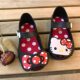 Cat Baby Children's Sandals Girls Minnie Princess Shoes Cartoon Four Seasons Shoes 1-6 Years Old Waterproof Jelly Gel Shoes