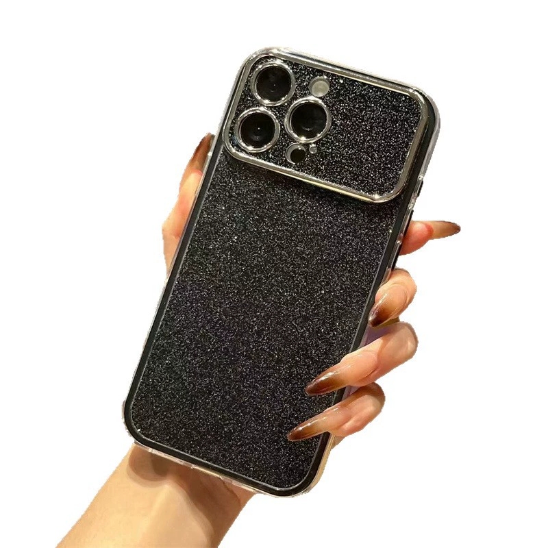 Чехол для телефона (Apple) совместимый с iPhone 17 Pro — трёхв-ный блестящий TPU-чехол для серий iPhone 11–17