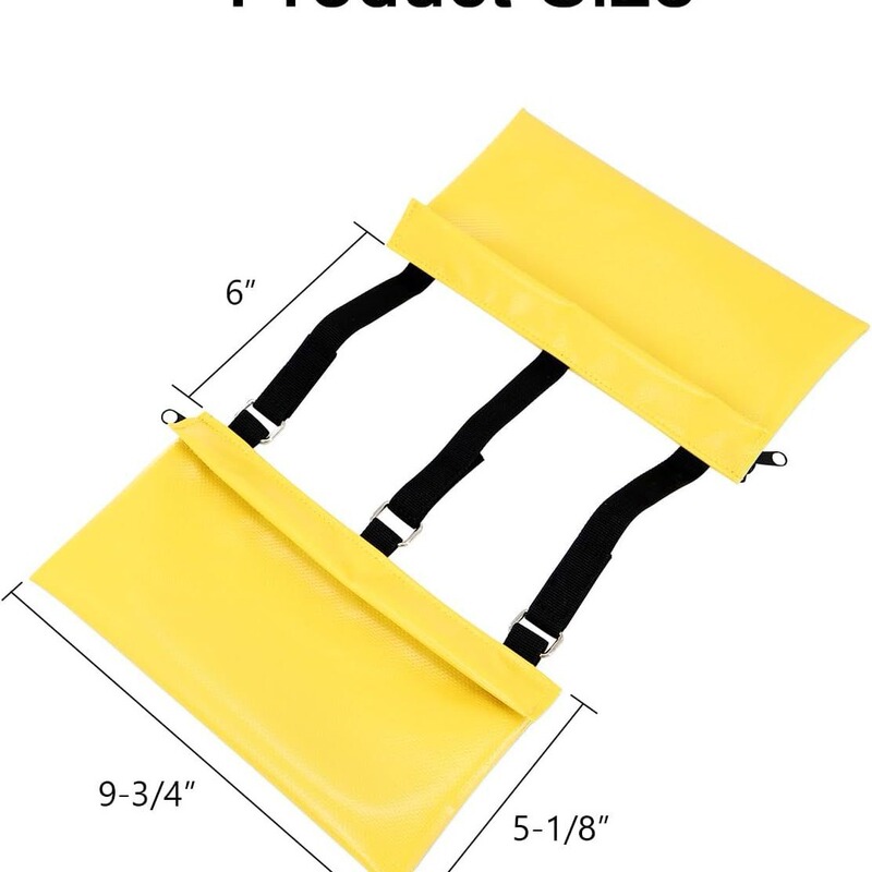 RV sewer hose fastening device to reduce accidental overflow and prevent dumping of RV weight bags