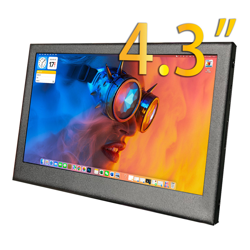 4.3 inch mini small display HDMI HD LCD IPS screen Raspberry Pi display overseas hot sale 4.3 inch mini small display HDMI HD LCD IPS screen Raspberry Pi display overseas hot sale