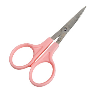 Double eyelid stickers scissors eyebrow scissors pink scissors Radian makeup artist special beauty stickers special Wangwu Studio
