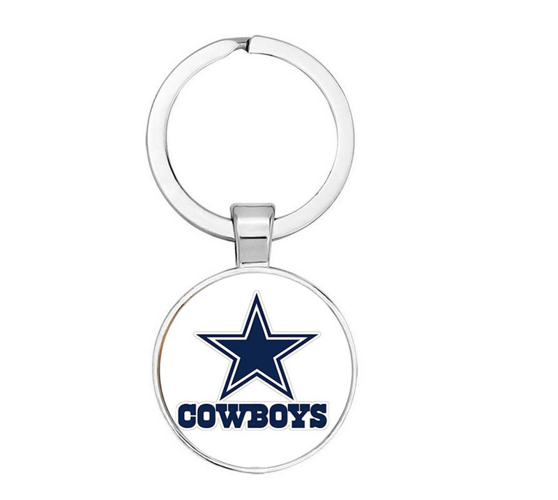 NFL American football team jewelry key chain Denim pirate Steelman chief and other 32-time gem logo
