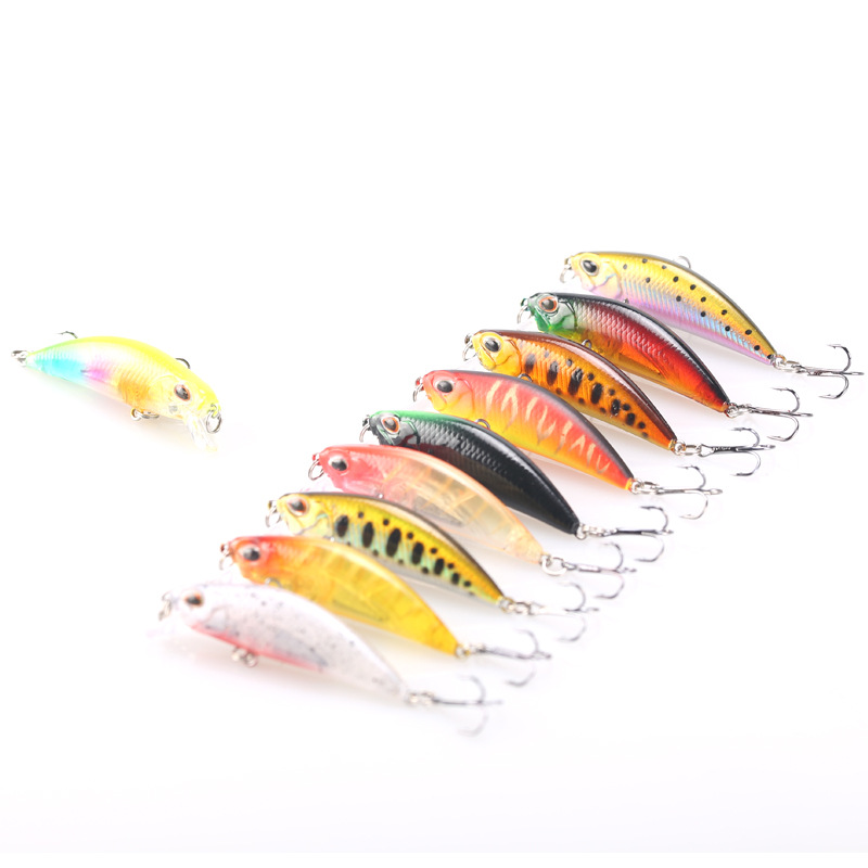 Robo de tumbas, cebo Minoluya, sumergido de larga distancia, micro objetos, lápiz, cebo falso, pesca, perca, perca de mar, agua de mar pálida