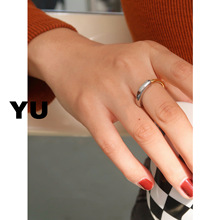 �c��Ʒ�pɫ��ָ ����ָ�h�����OӋ�����18K�𺆼s����ɫins