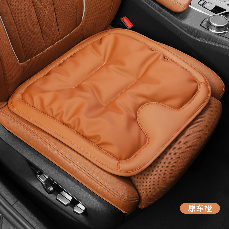 Car seat cushion anti-fouling leather winter single-piece Mercedes-Benz BMW Audi car special rear row integrated three-piece seat cushion